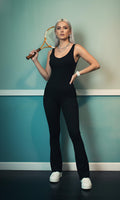 Enterizo Rib Flare: Elegancia y Confort "Day-to-Night